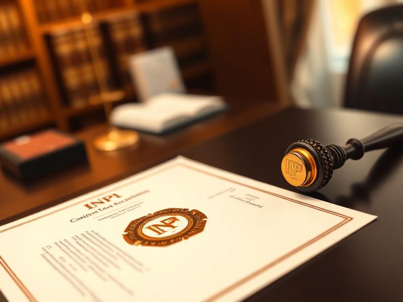 Certificado de registro de marca INPI